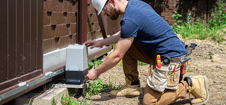 Electric Driveway Gate Installation Liberal