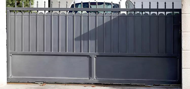 Metal Driveway Gate Installation Liberal